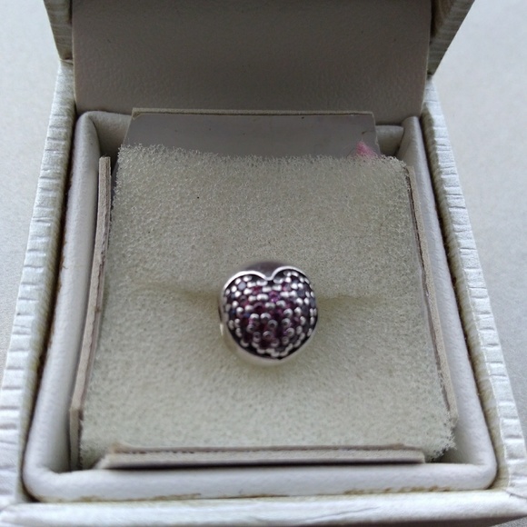 Heart  Pandora Clip Bead - Picture 8 of 8